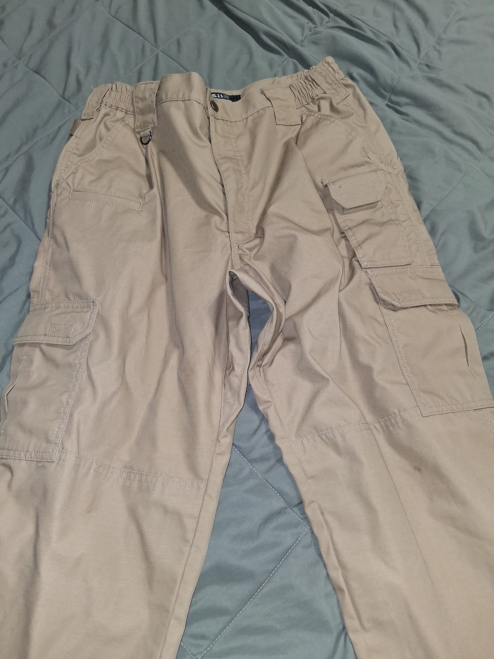5.11 Tactical Men's Tan Cargo Pants - Utility Style